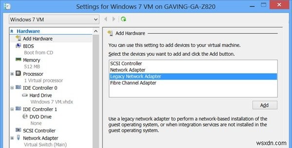 Hyper-Vの構成と使用–Windows10で仮想マシンを作成する 