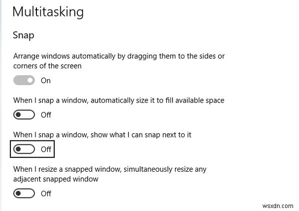 Windows10でスナップアシストを使用する方法 