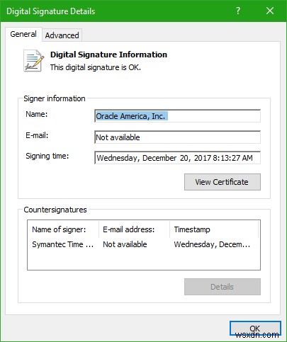 Windows10でプログラムのデジタル署名を確認する方法 
