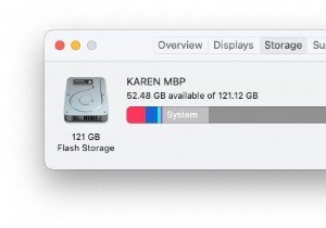 Macのディスク容量を確認する方法 