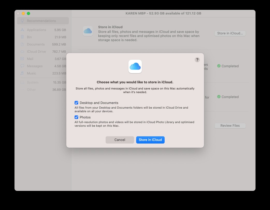 iCloudを使用してMacをバックアップする方法 
