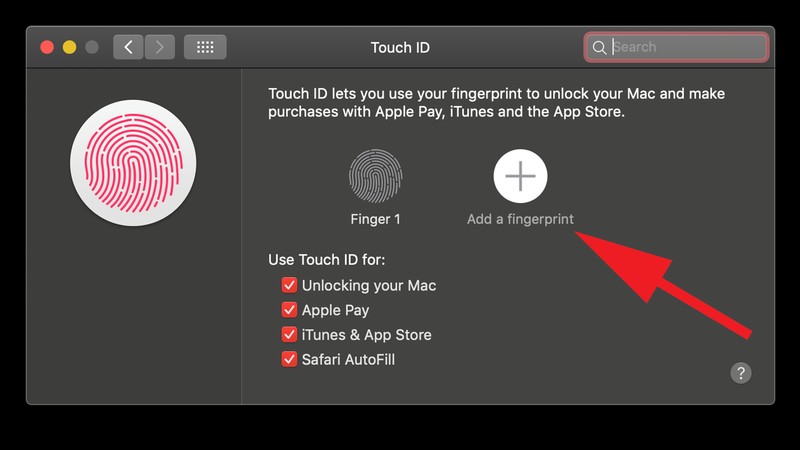MacでTouchIDを使用する方法 