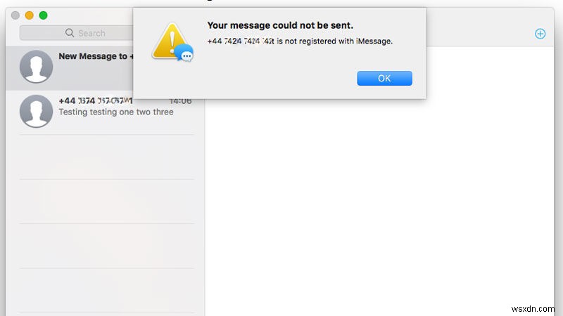 Macでテキストメッセージを取得する方法 