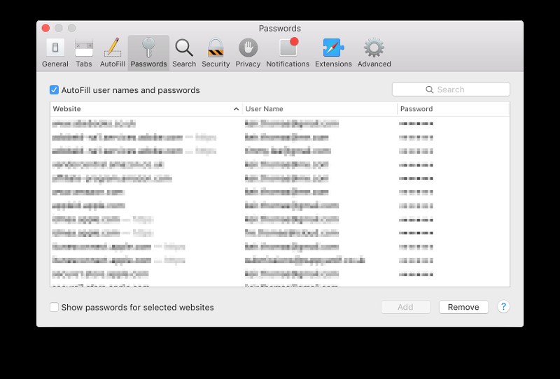 MacでSafariのキャッシュとCookieをクリアする方法 