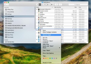 Macアプリをアンインストールする方法 
