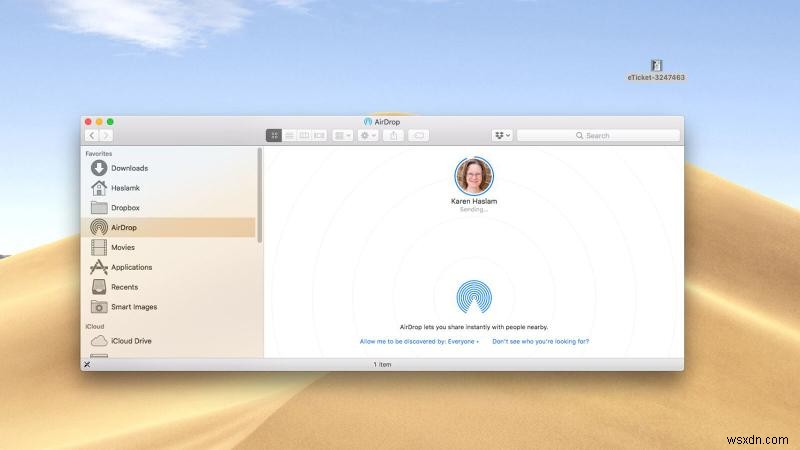 Mac、iPhone、iPadでAirDropする方法 