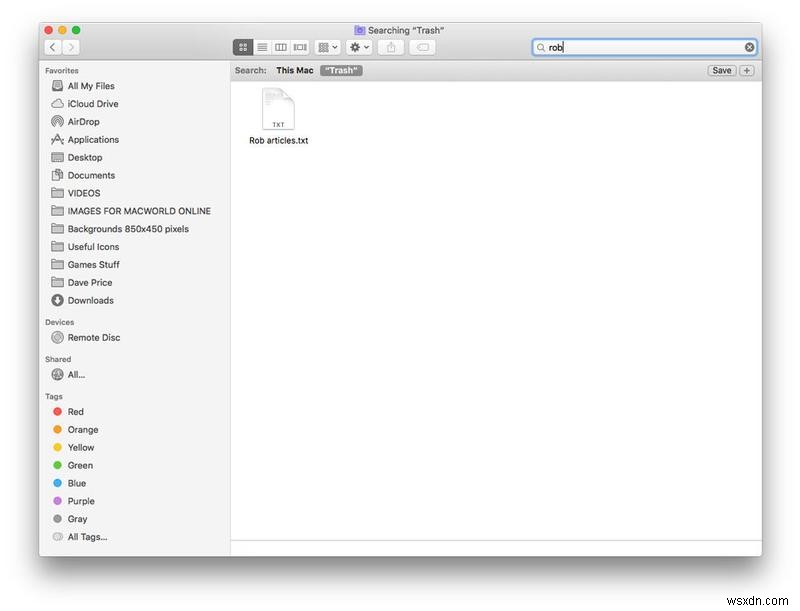 Macで削除されたファイルを回復する方法 