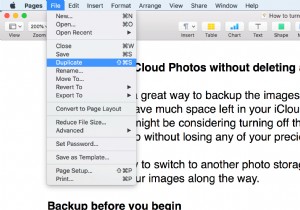 Macで「別名で保存」を表示して使う方法
