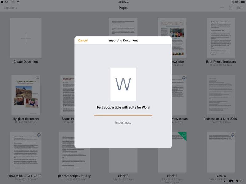 Mac、iPad、またはiPhoneで.docxWordファイルを開く方法 