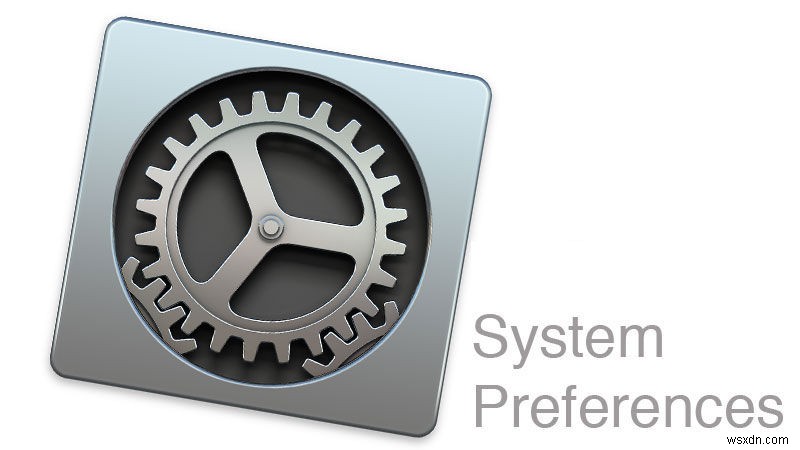 Macでシステム環境設定を使用する方法 