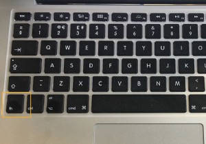 MacBookで転送削除する方法 