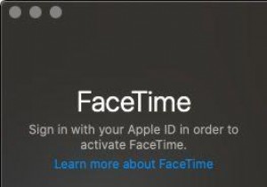 MacでFaceTimeを使用する方法 