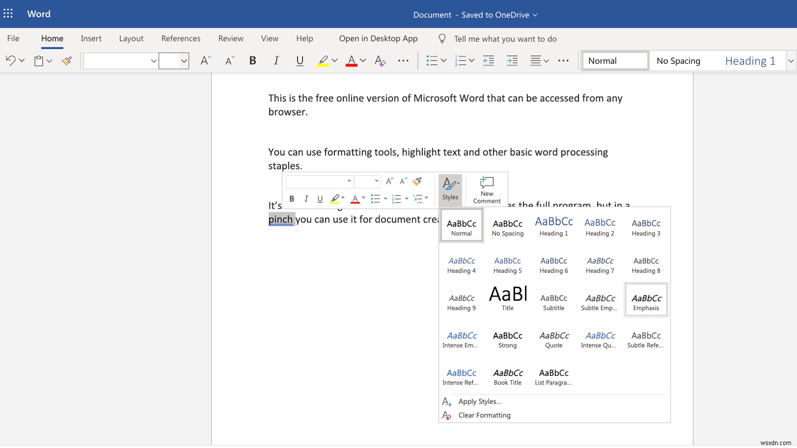 MacでMicrosoftWordを無料で入手する方法 