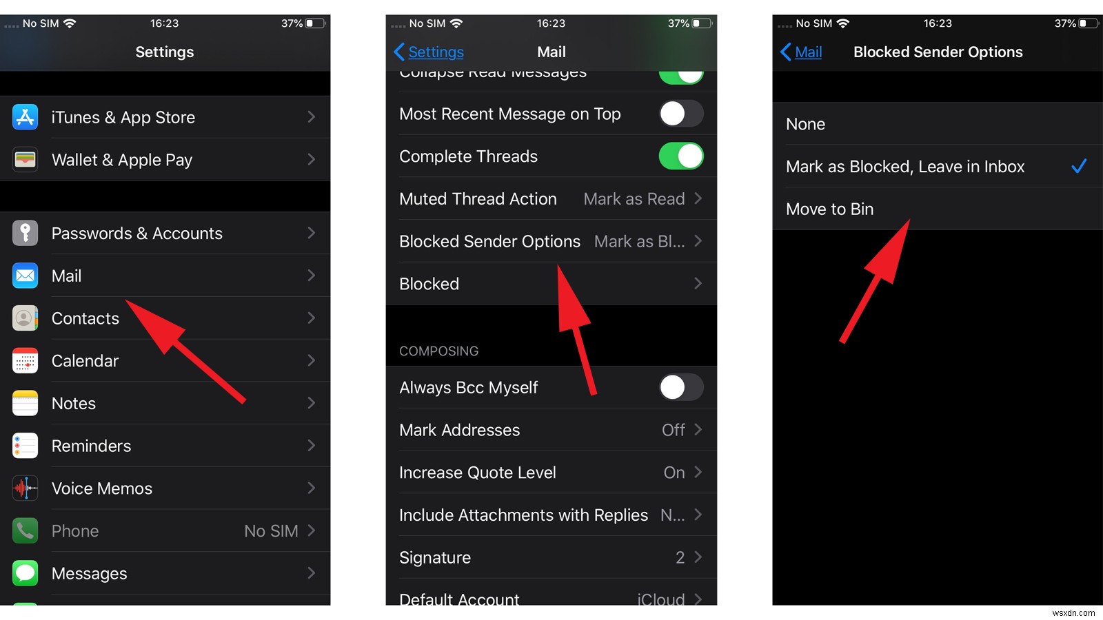 iOS13で迷惑メールの購読を解除する方法 