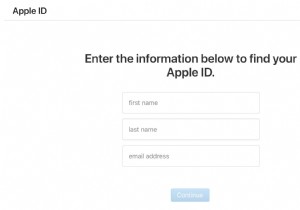 AppleIDをリセットする方法 