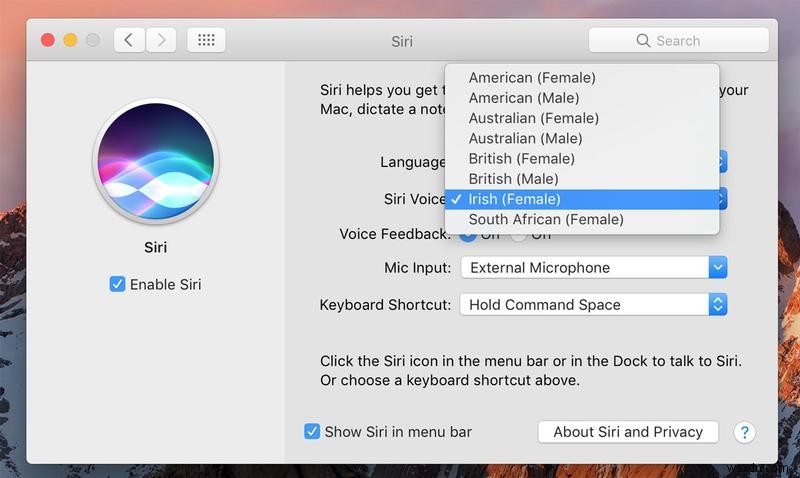 MacでSiriを使用する方法 