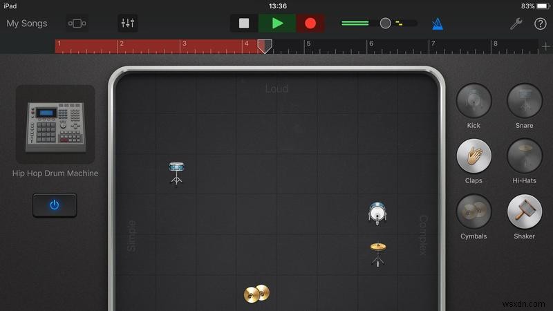 iPhoneとiPad用のGarageBandで曲を作る方法 