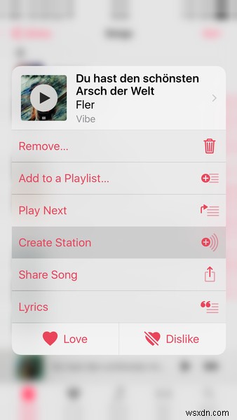 AppleMusicステーションを作成する方法 