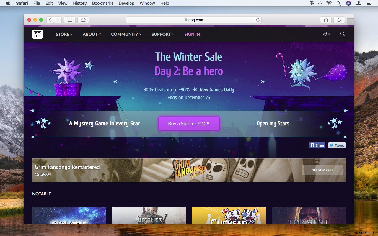 GOG.comを使用してMacでレトロゲームをプレイする方法 