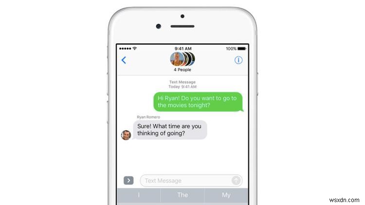 iPhoneでグループテキストまたはiMessageチャットを残す方法 