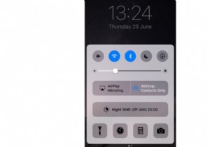 iPhoneまたはiPadでコントロールセンターを使用する方法 