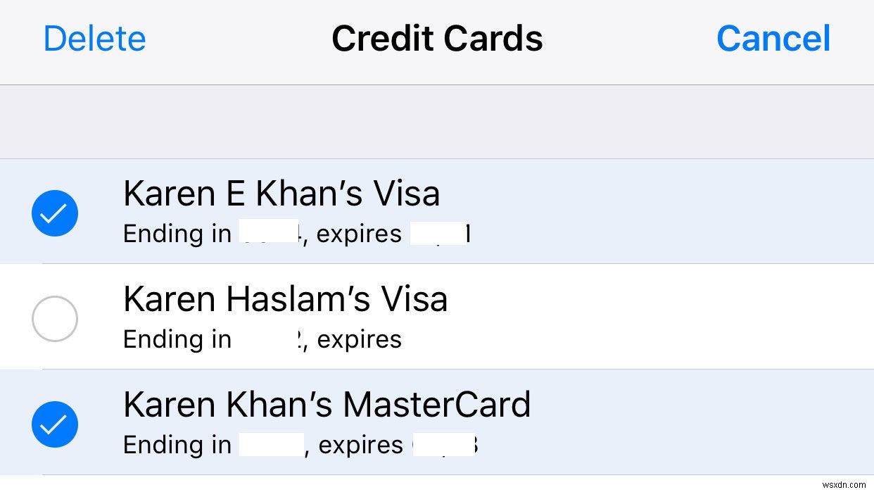 iPhoneでパスワード、銀行カード、名前、住所を自動入力する方法 