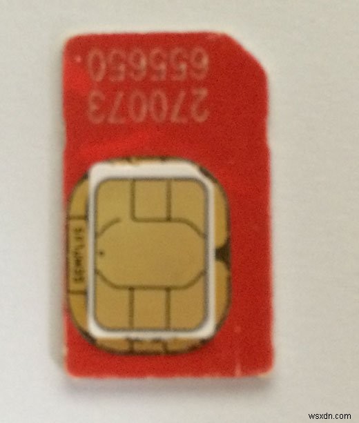 SIMカードをカットしてiPhone用のnano-SIMを作成する方法 