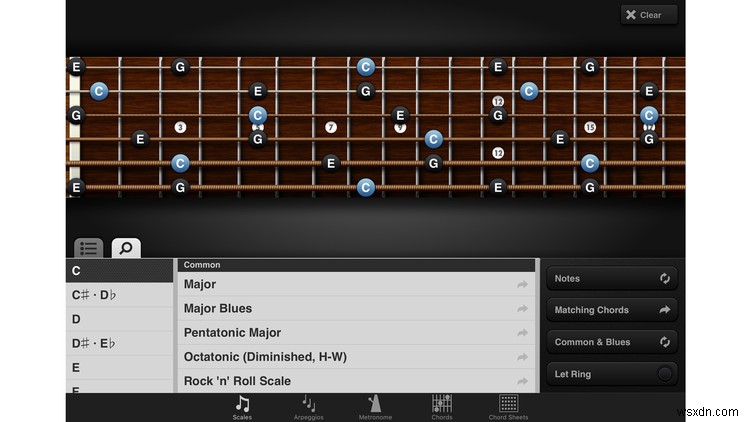 iPadでギターを学ぶ方法 