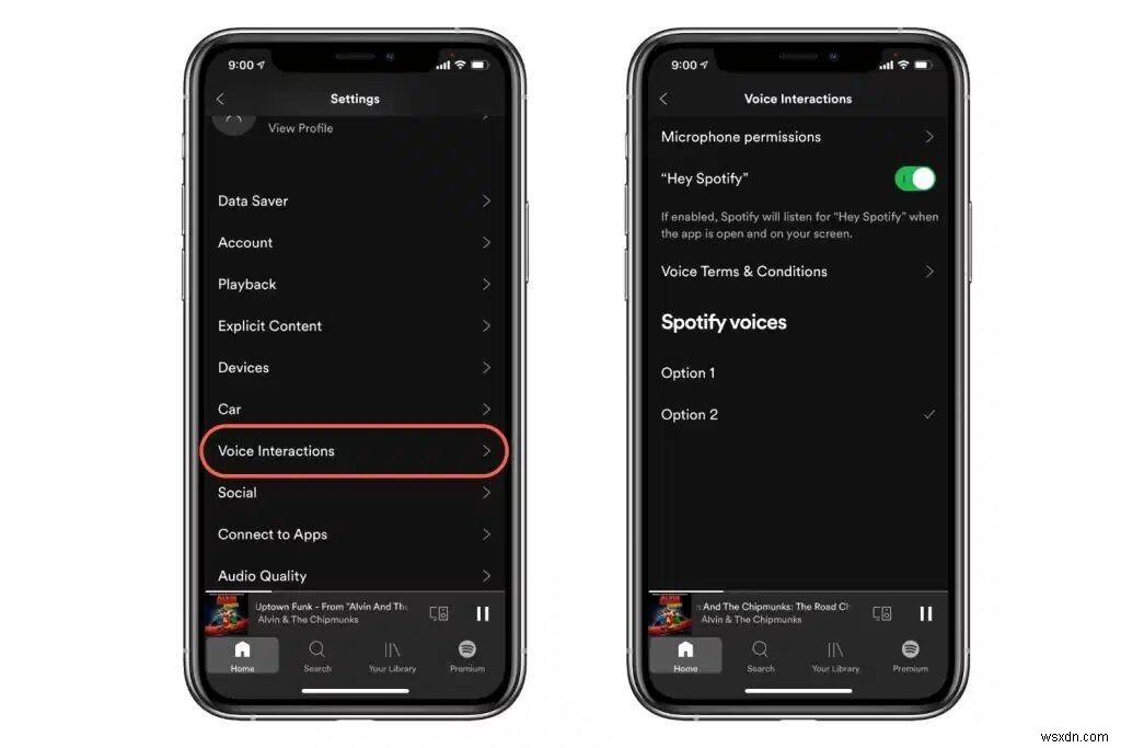 iPhoneでSpotifyの音楽を再生する方法 