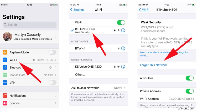 iPhoneがWi-Fi接続を切断するのを防ぐ方法 