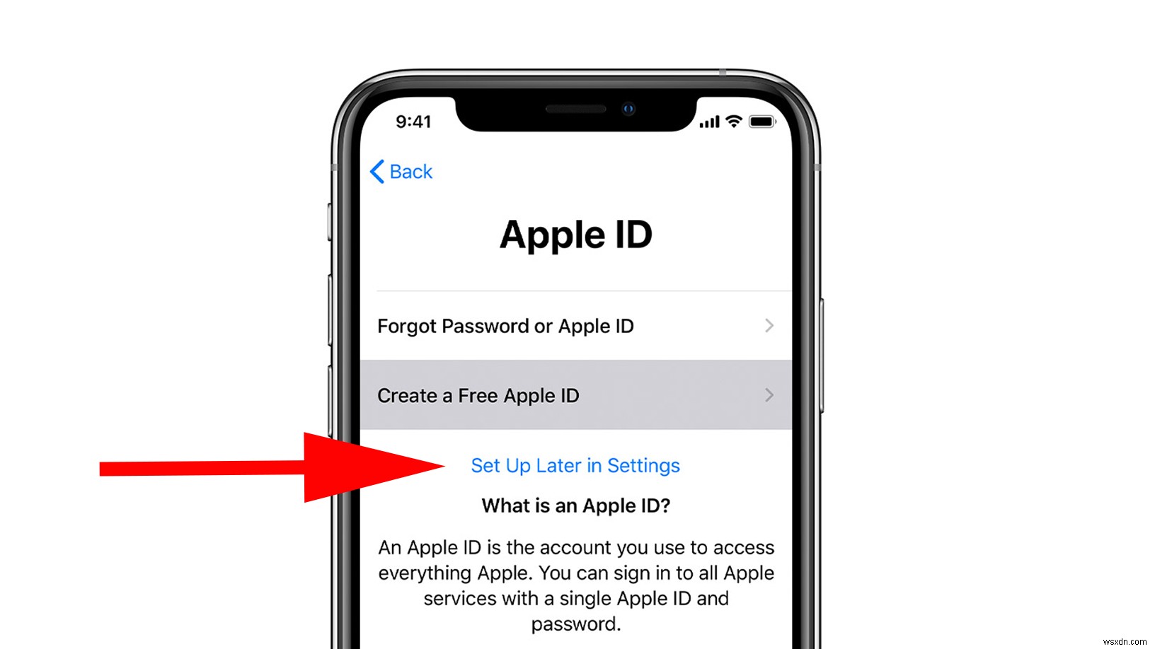 AppleIDなしでiPhoneを使用する方法 