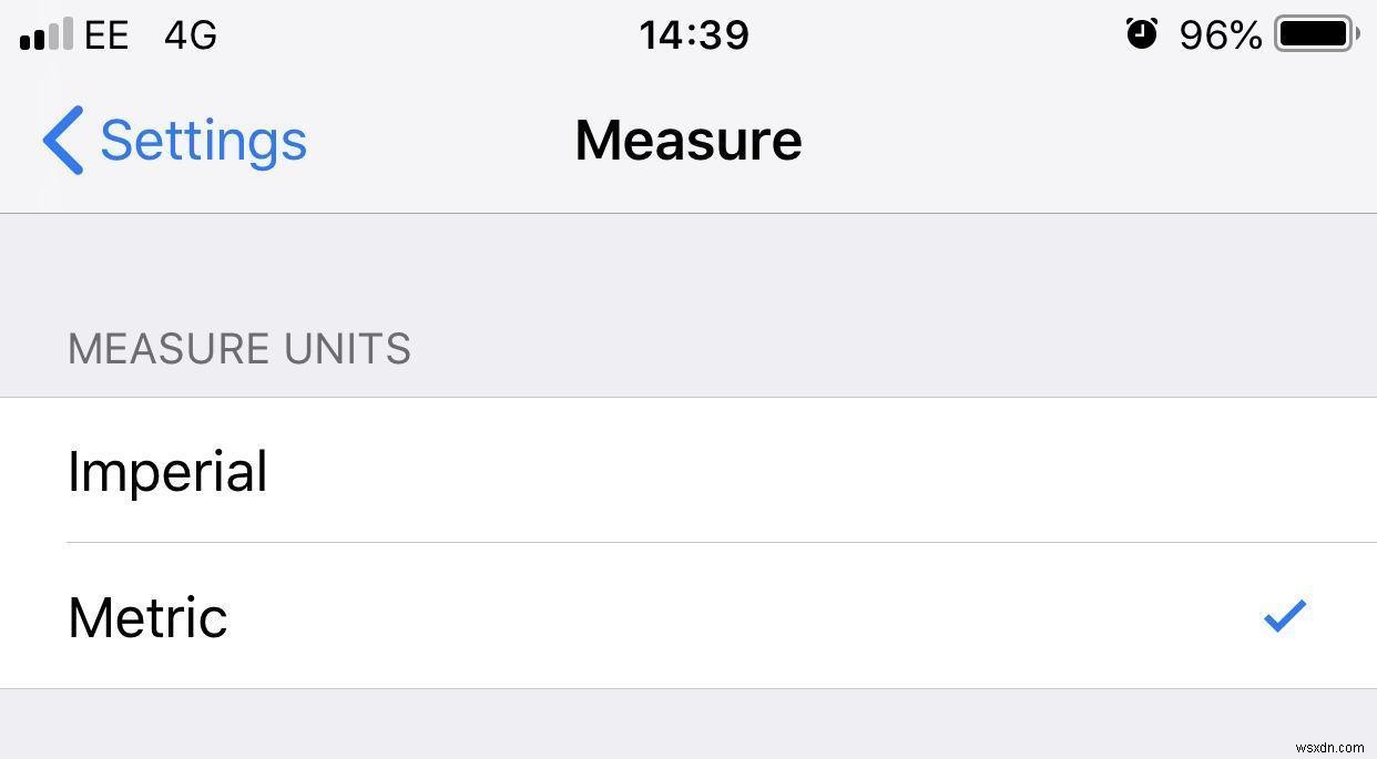 iPhoneでMeasureアプリを使用する方法 