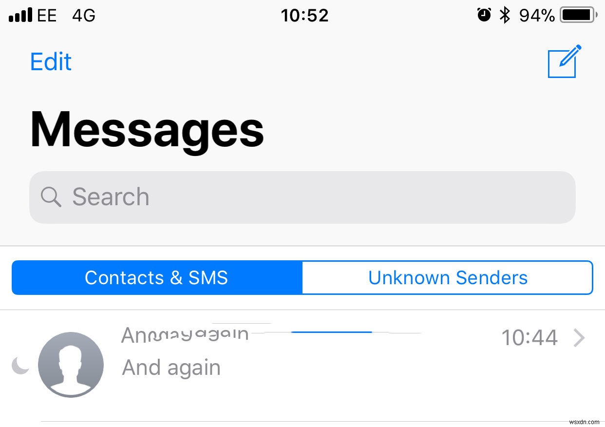 iPhoneでテキストメッセージを非表示にする方法 