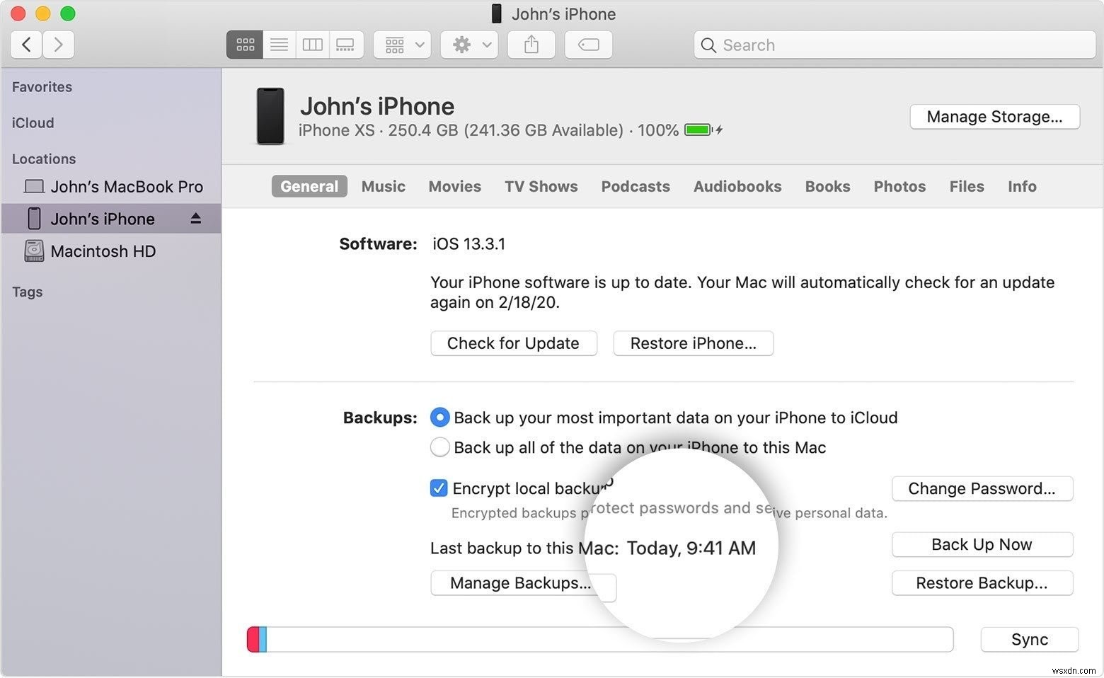 PC/MacでiOS13を実行しているiPhoneのバックアップと復元 