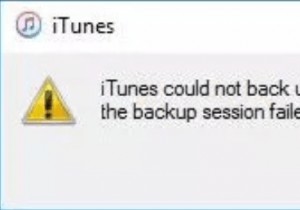 iTunesバックアップセッションに失敗しましたか？ 6つの実証済みのソリューションで修正 