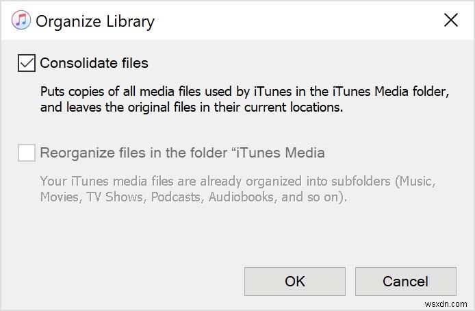 iTunesの「元のファイルが見つかりません」エラーを修正するにはどうすればよいですか？ 