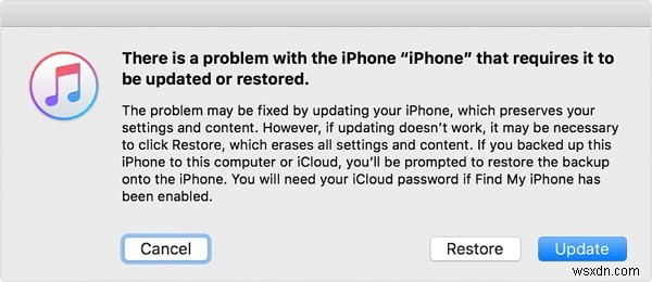 アップデート中またはアップデート後にロックされたiPhoneiPadの上位3つの修正 