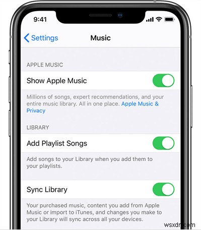 iPhoneのAppleMusicでグレイアウトされた曲を修正するためのトップ6の方法 