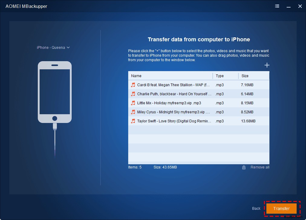 コンピュータからiPhone11/12に音楽を簡単に転送する方法は？ 