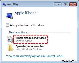 [6つの方法]iPhoneからPCに写真を転送する方法Windows7 