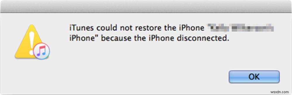 修正済み：iPhoneが切断されたため、iTunesがiPhoneをバックアップできなかった 