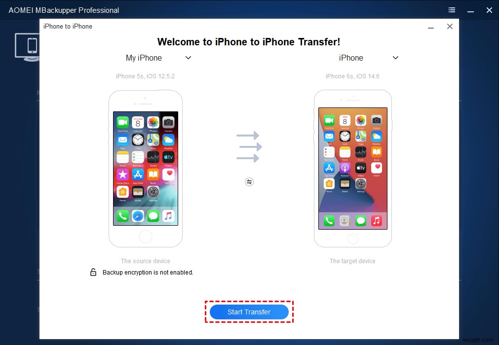 iCloudの有無にかかわらず2台のiPhoneを同期する方法 