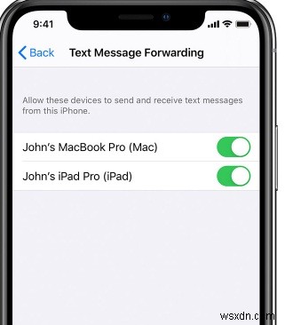 iPhoneからiPadにメッセージを転送する方法 