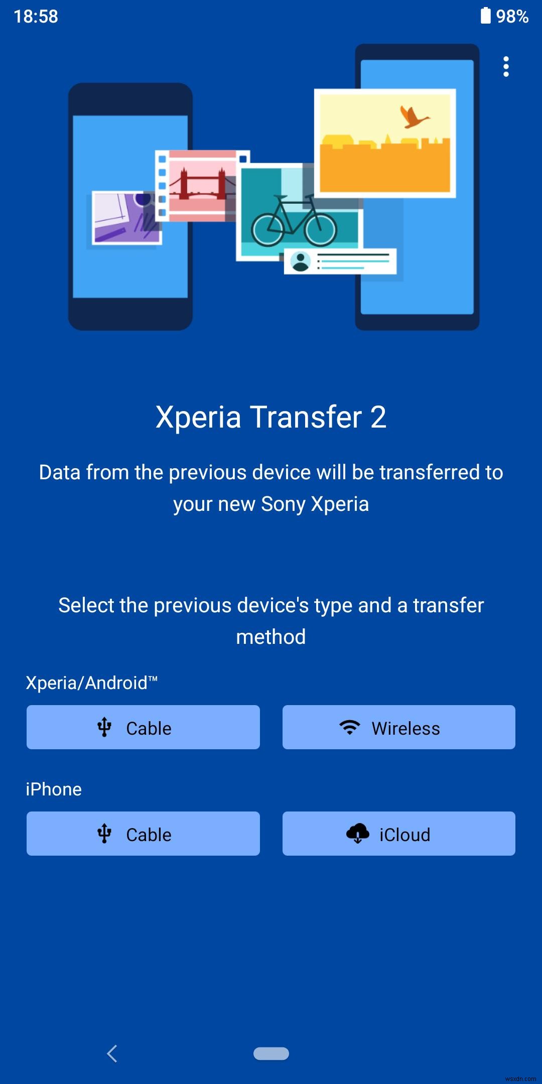 Sony Xperiaにデータを転送する方法は？ 