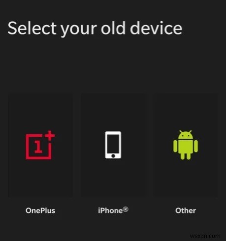 OnePlusからOnePlusにデータを転送する方法は？ 