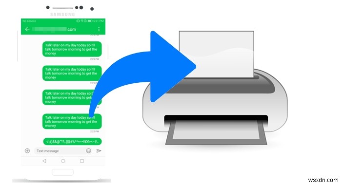 [4つの方法]SamsungGalaxyS22シリーズのテキストメッセージ/SMSを印刷する 