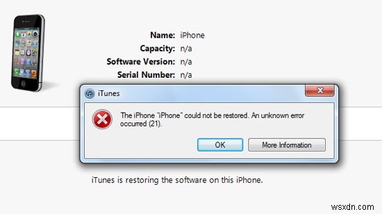 iPhoneが復元できない問題を修正する方法 
