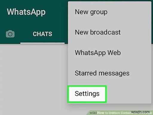 WhatsAppで誰かまたはチャットのロックを解除する方法 