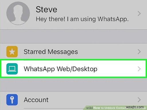 WhatsAppで誰かまたはチャットのロックを解除する方法 