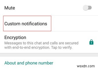 WhatsApp通知をオフにする方法 